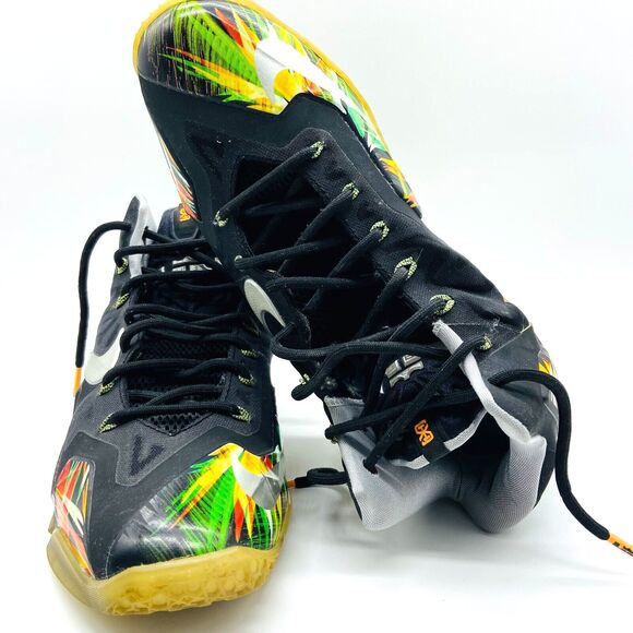 Nike Other - Nike LeBron James 11 Everglades 2014 Size 9.5 Basketball Shoes Flywire Mid